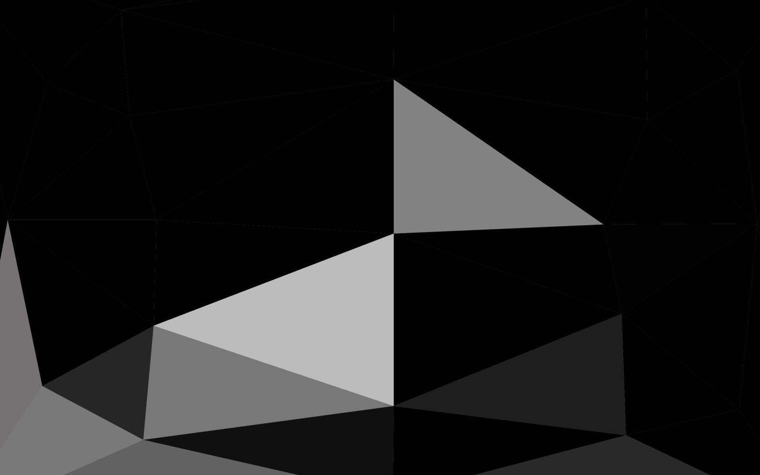 modèle de triangle flou de vecteur noir foncé.