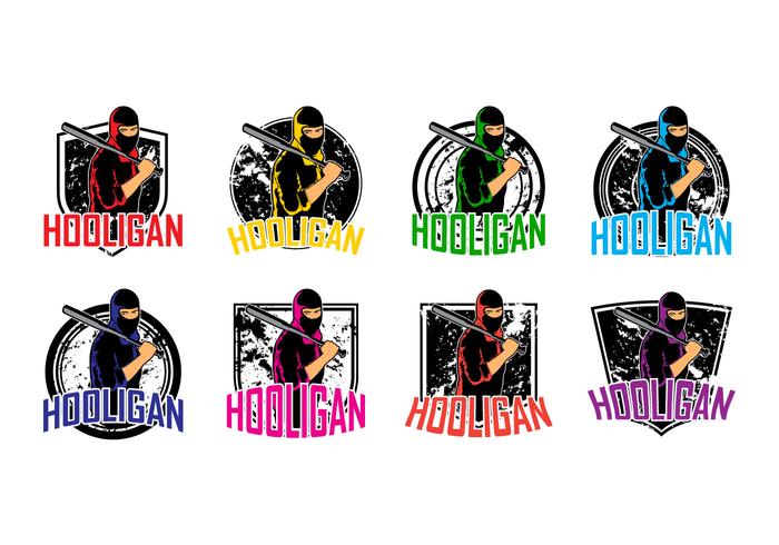 Vector Logo gratuit des hooligans