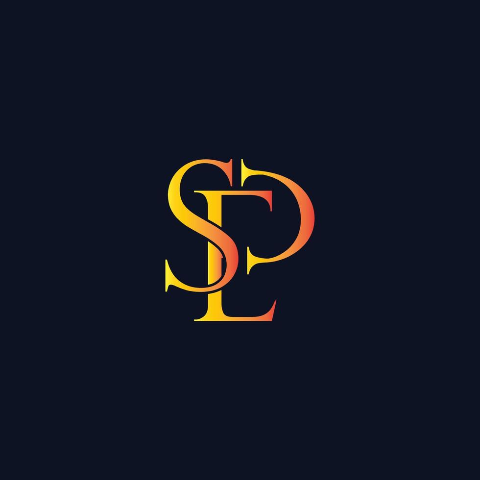 création de logo moderne créatif lettre sep vecteur