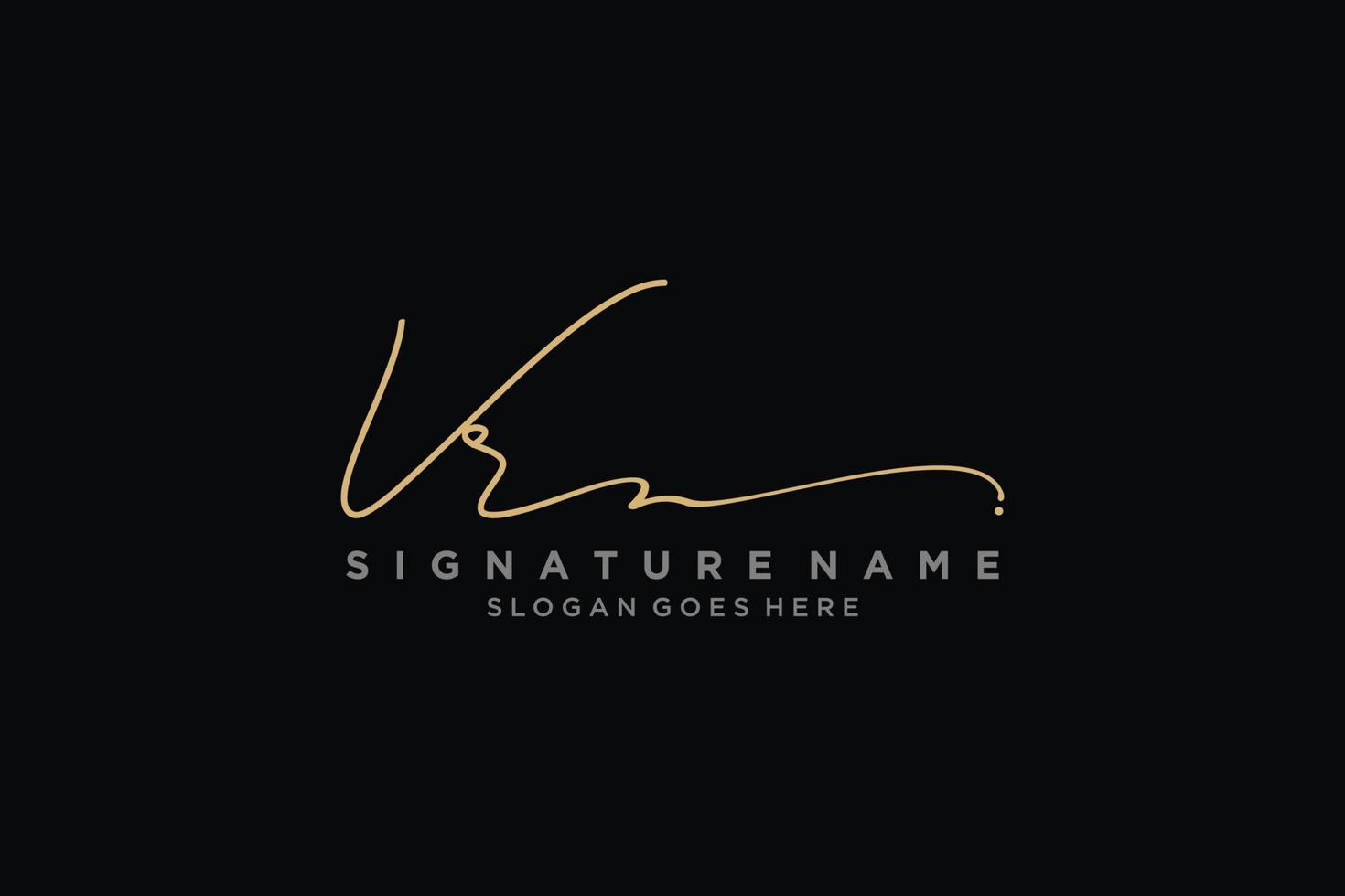 initial vr lettre signature logo modèle design élégant logo signe symbole modèle vecteur icône
