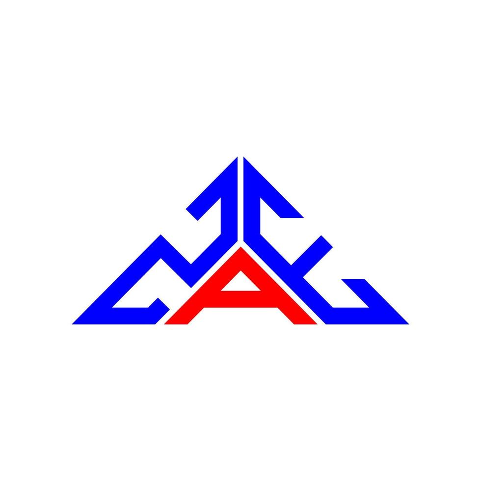 création de logo de lettre zae avec graphique vectoriel, logo zae simple et moderne en forme de triangle. vecteur