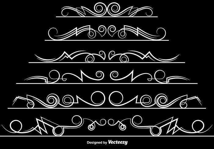 Disques ornementaux vectoriels vecteur