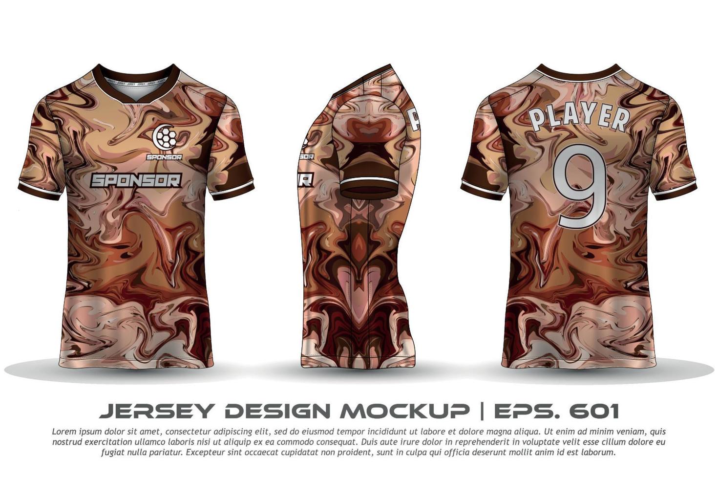 maillot design sublimation t shirt premium motif géométrique incroyable vecteur collection pour football football courses cyclisme jeux motocross sports