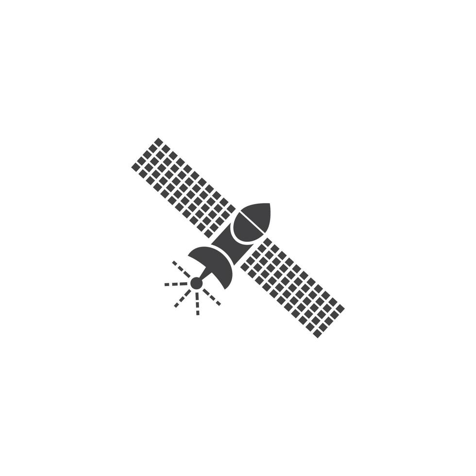 conception d'illustration vectorielle d'icône satellite vecteur