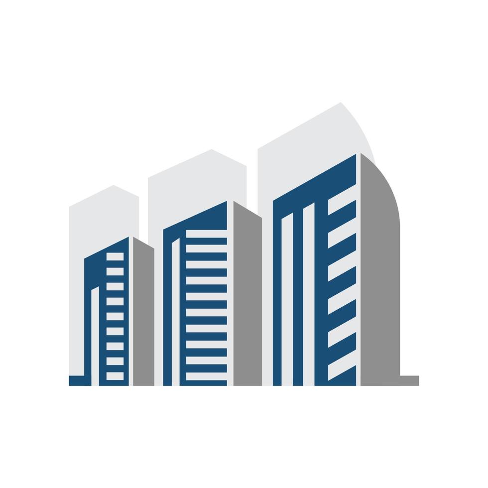 création de logo d'investissement immobilier immobilier vecteur