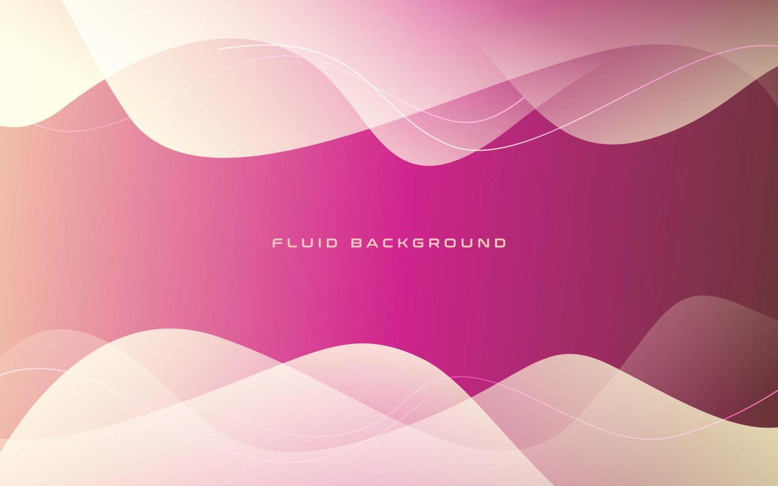 fond abstrait liquide de couleur dégradé doux rose violet moderne et composition de forme fluide vecteur