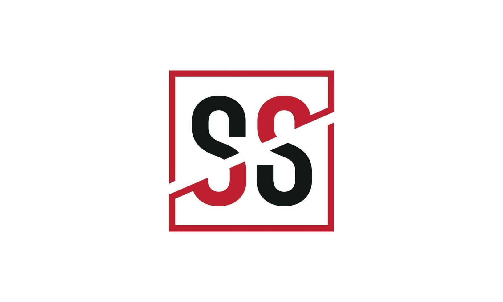 lettre ss logo pro fichier vectoriel vecteur pro