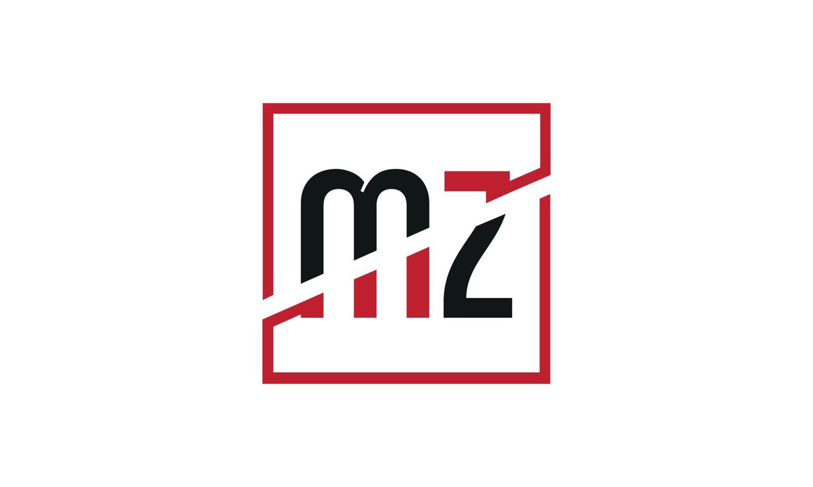 lettre mz logo pro fichier vectoriel vecteur pro