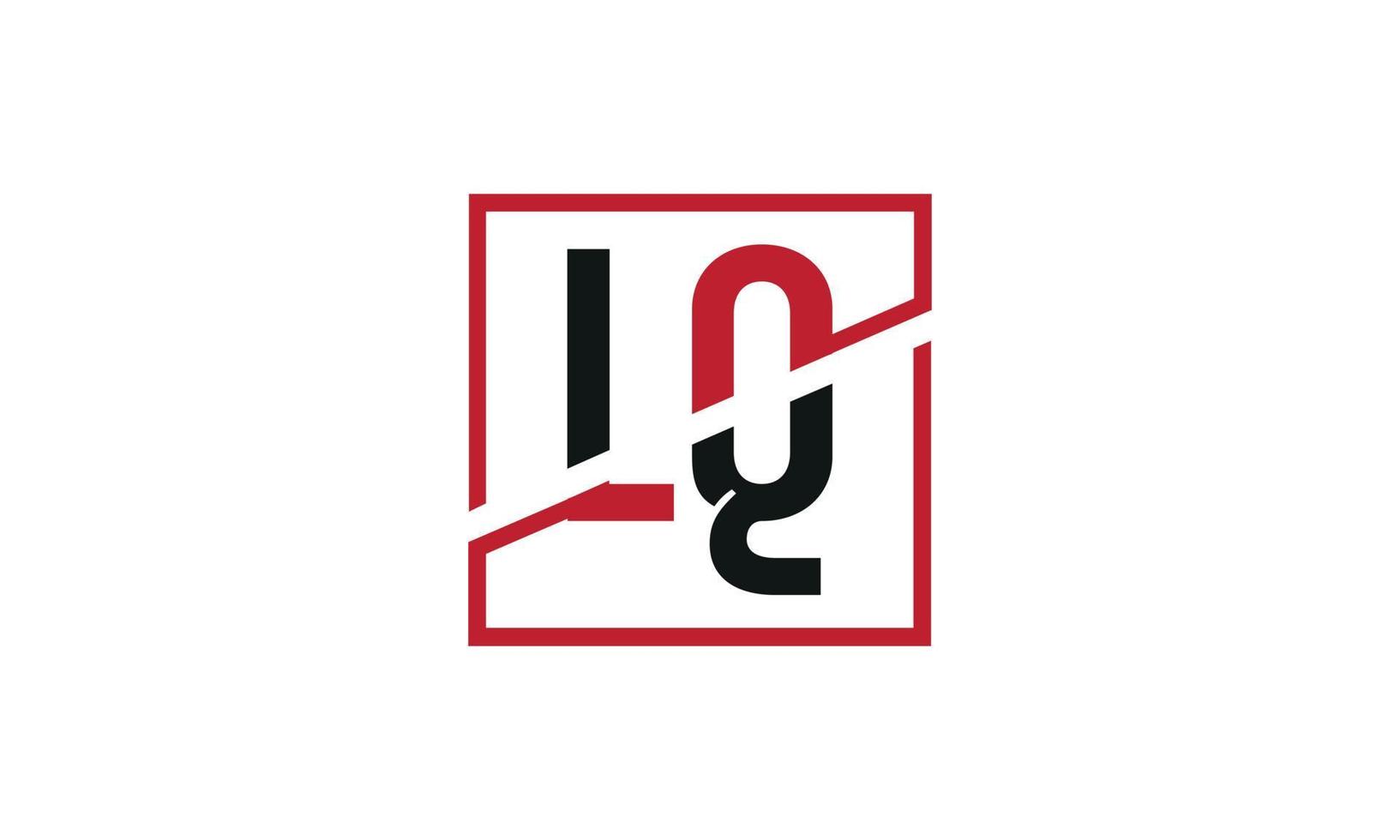 lettre lq logo pro fichier vectoriel vecteur pro