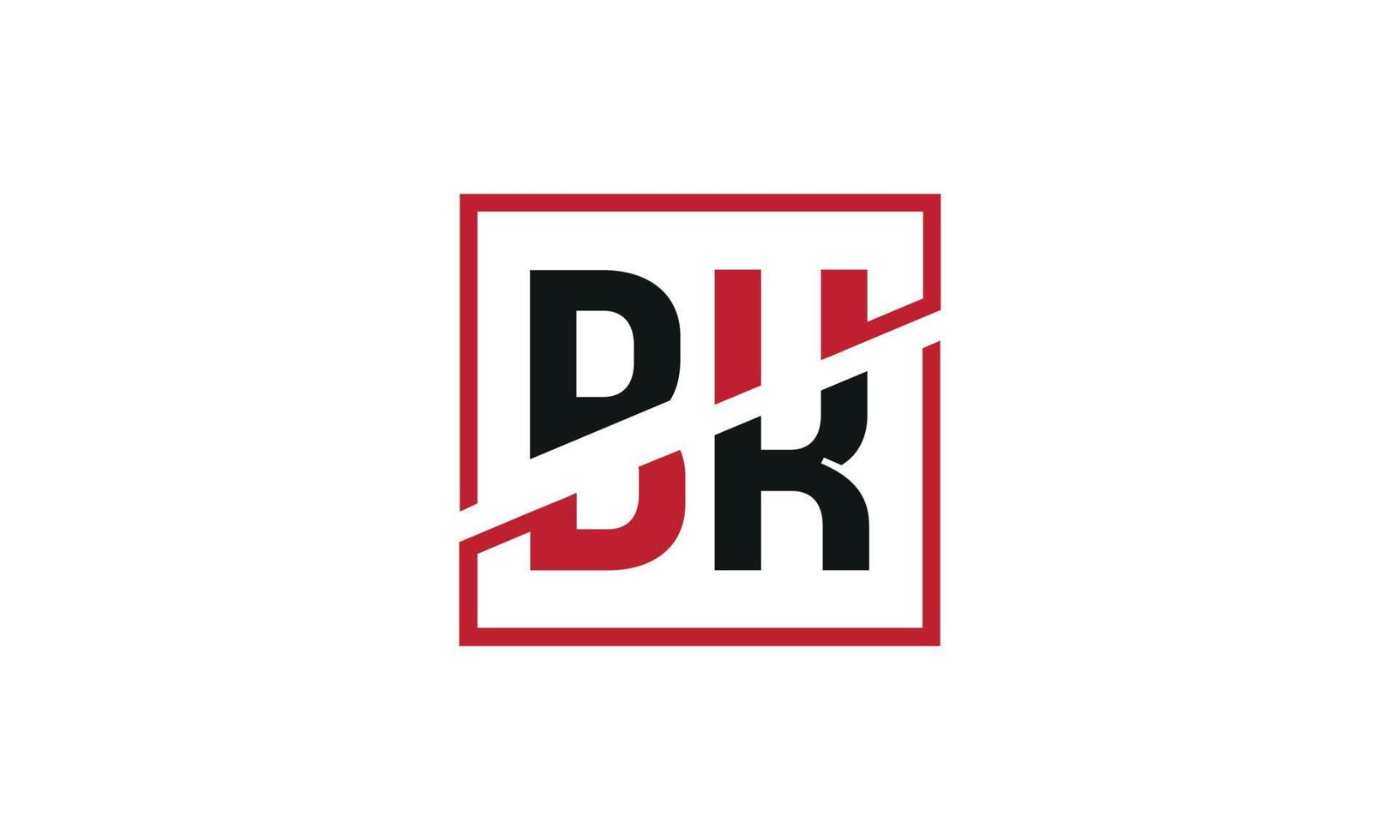 lettre bk logo pro fichier vectoriel vecteur pro