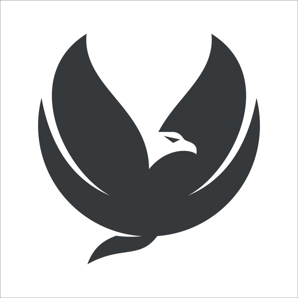 modèle de logo aigle vecteur