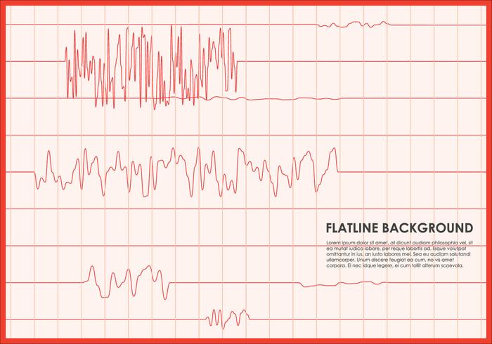 Fond de sismographe vecteur