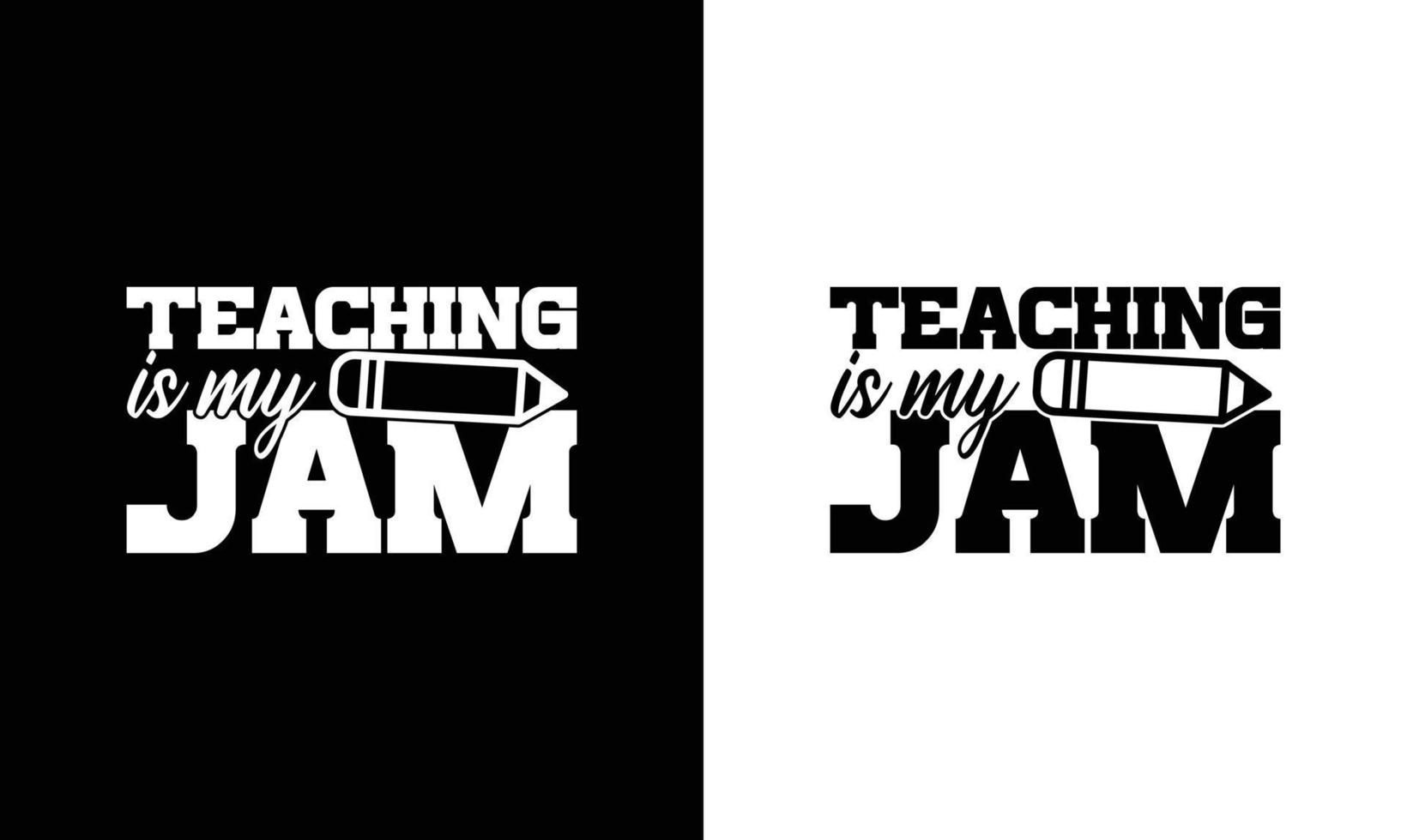 conception de t-shirt de citation de professeur, typographie vecteur