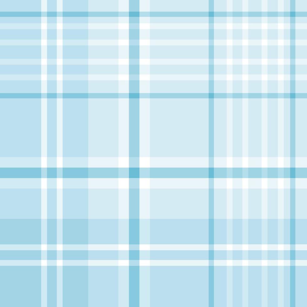 motif sans couture dans des couleurs bleues et blanches positives intéressantes pour le plaid, le tissu, le textile, les vêtements, la nappe et d'autres choses. image vectorielle. vecteur