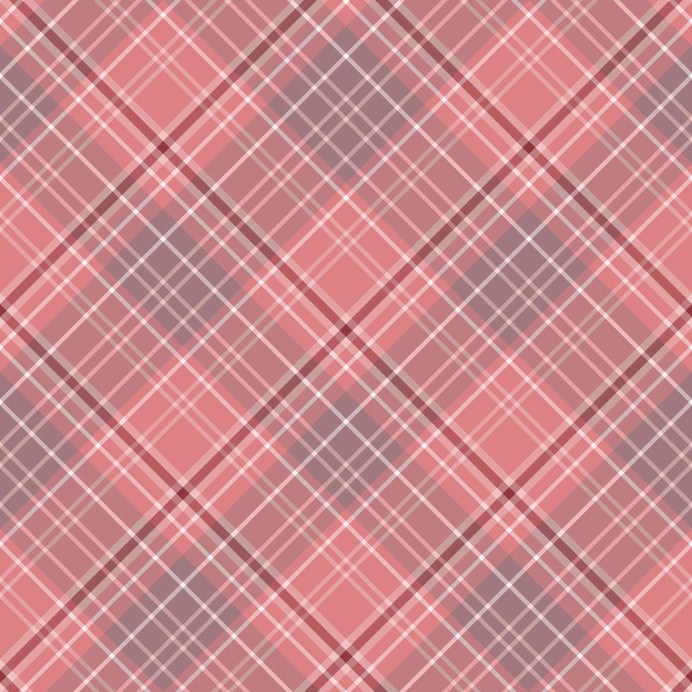 motif sans couture dans des couleurs roses confortables intéressantes pour le plaid, le tissu, le textile, les vêtements, la nappe et d'autres choses. image vectorielle. 2 vecteur