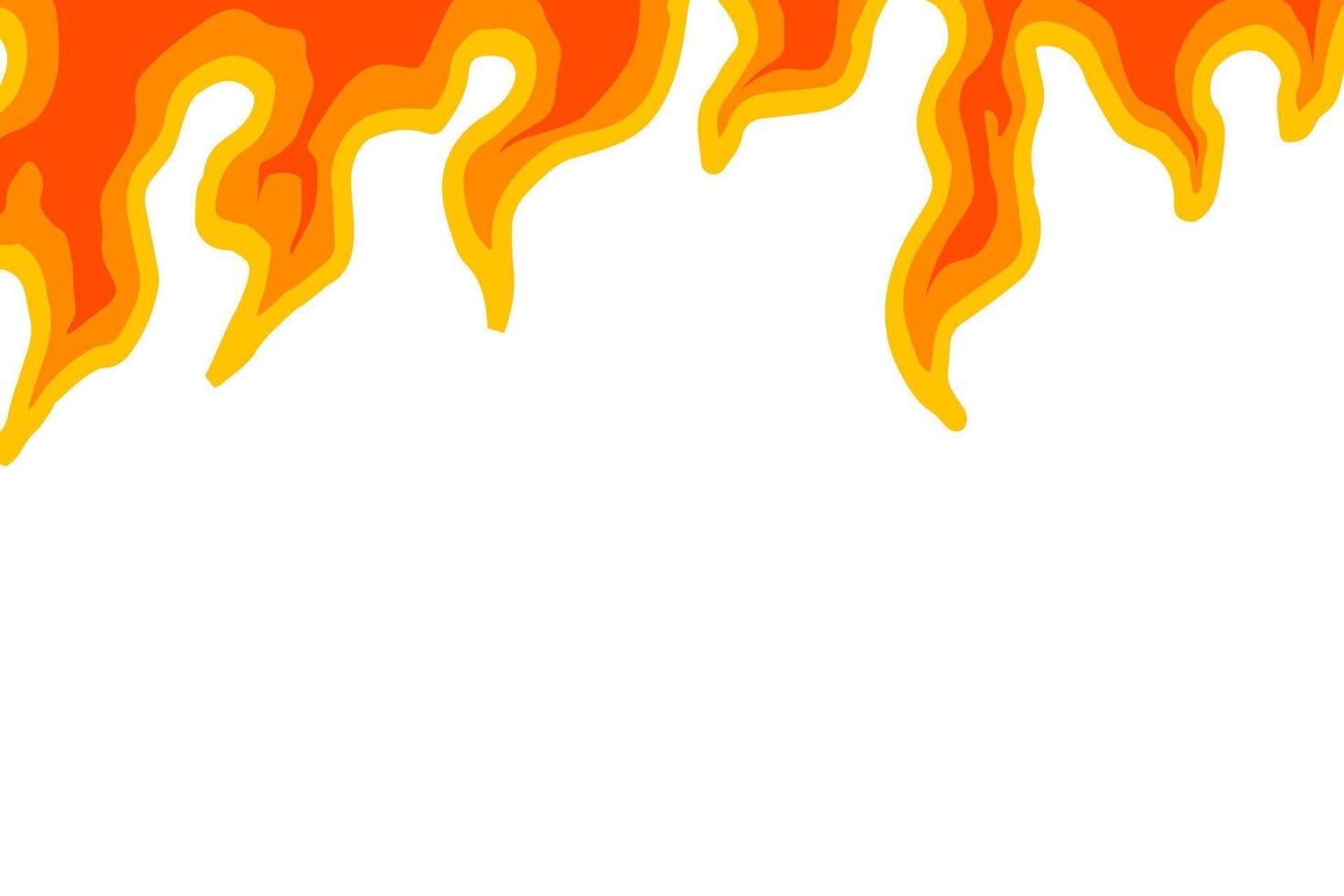 dessins d'illustration d'art vectoriel de fond de flamme