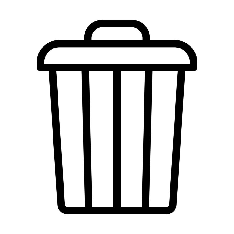 conception d & # 39; icône poubelle vecteur