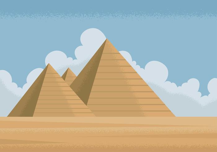 Vecteur libre de piramide