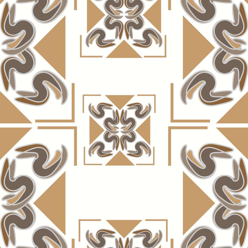 motif royal floral. motif et arrière-plan sans couture vecteur