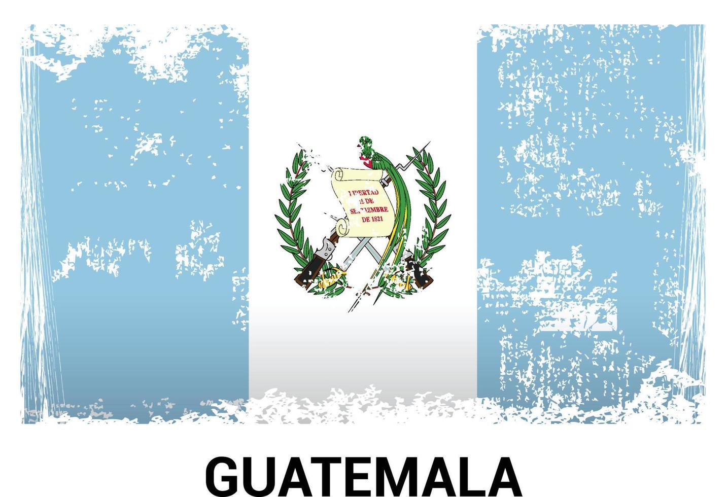 vecteur de conception de la fête de l'indépendance du guatemala
