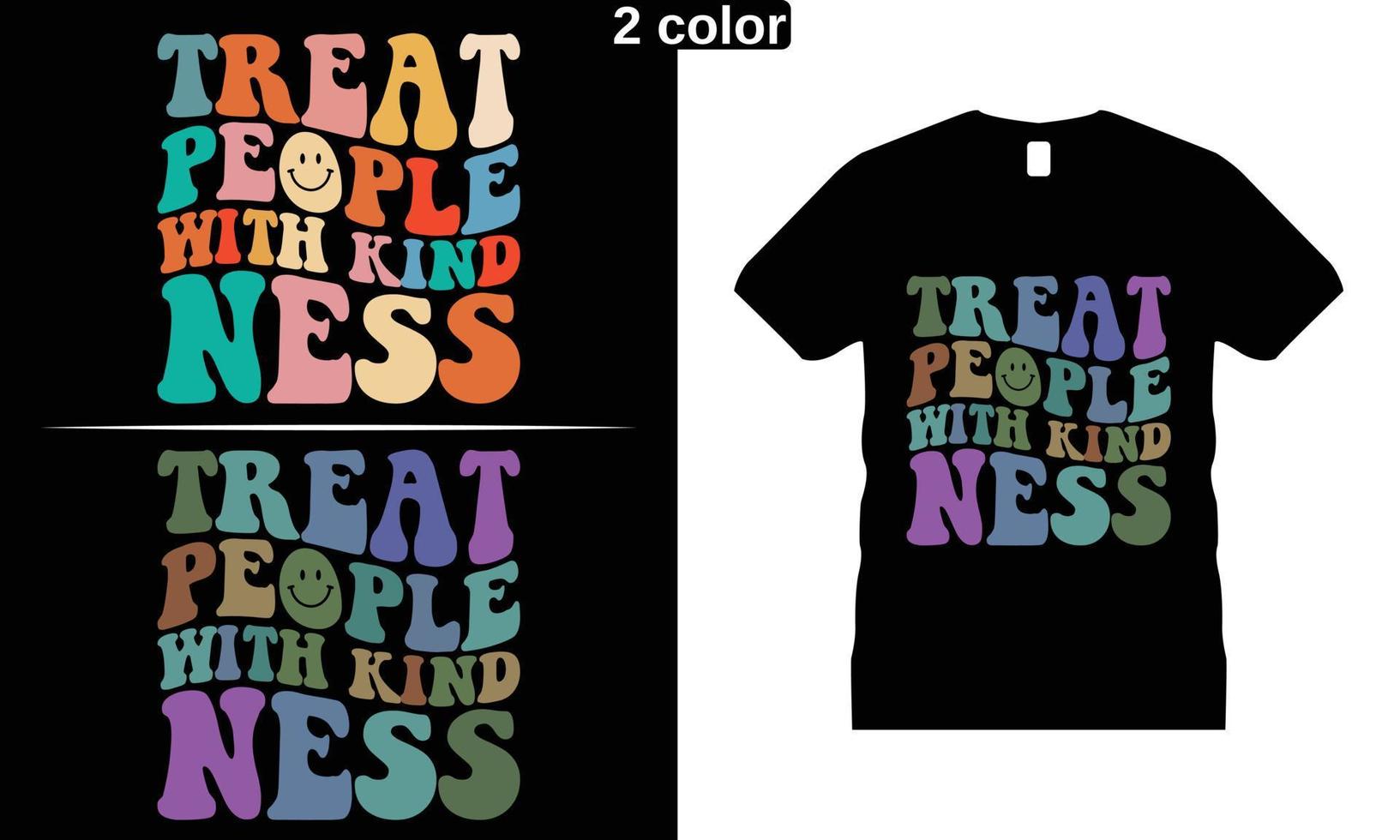 vecteur de conception de t-shirt rétro, ondulé et groovy. hippie, t-shirt, tasse, autocollant,