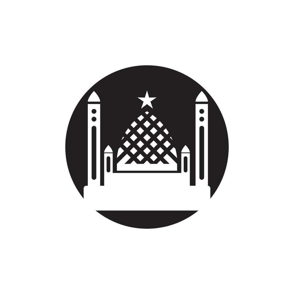 symbole et logo islamique vecteur