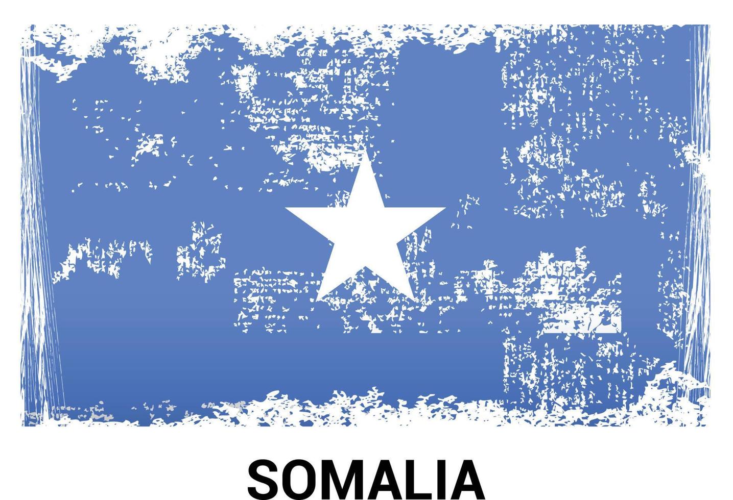 vecteur de conception du drapeau de la somalie