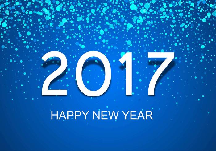 Vector Free New Year 2017 Background