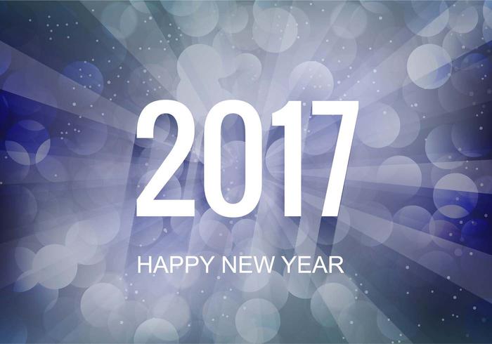 Vector Free New Year 2017 Background