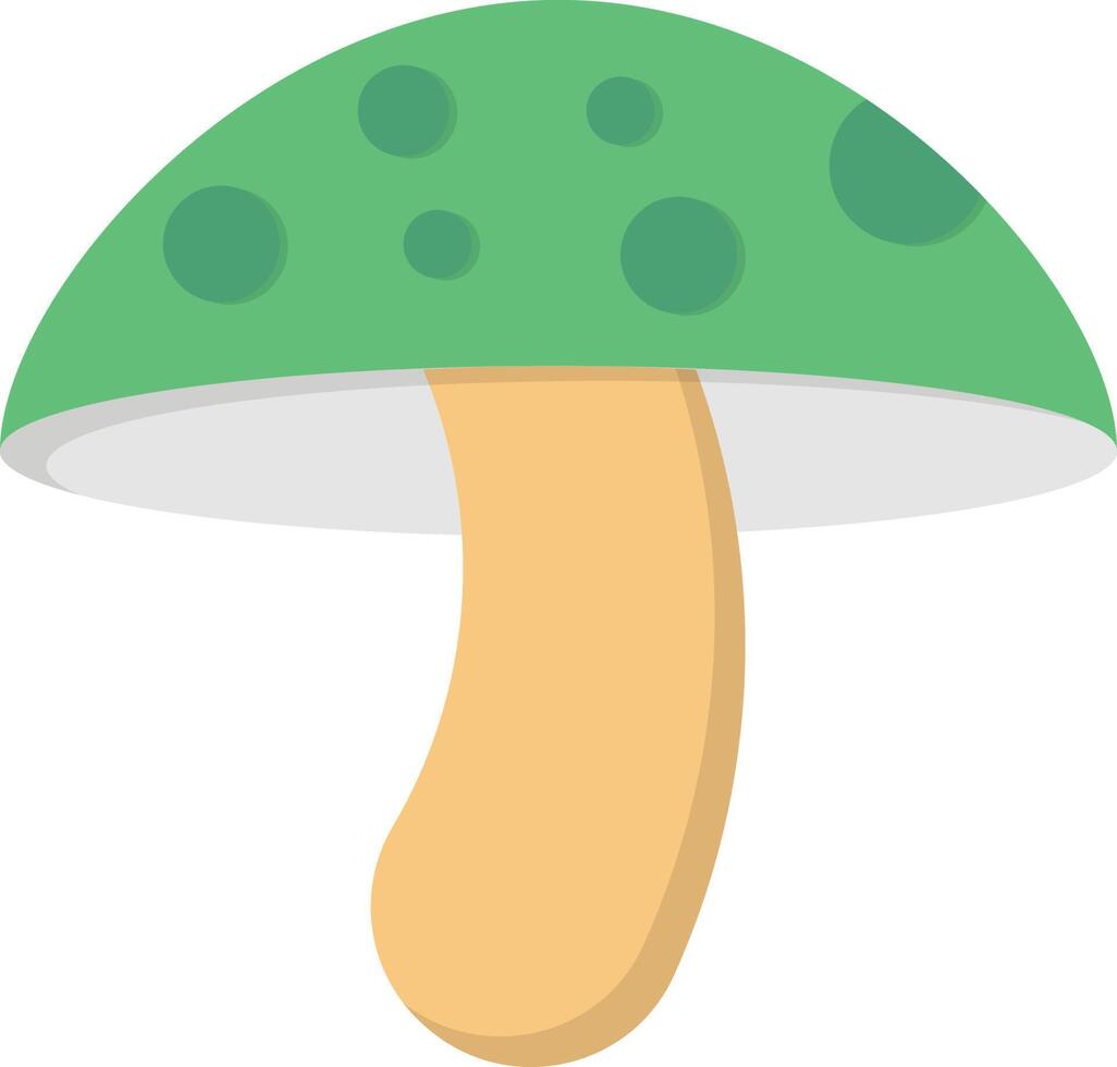 illustration vectorielle de champignon sur fond.symboles de qualité premium.icônes vectorielles pour le concept et la conception graphique. vecteur