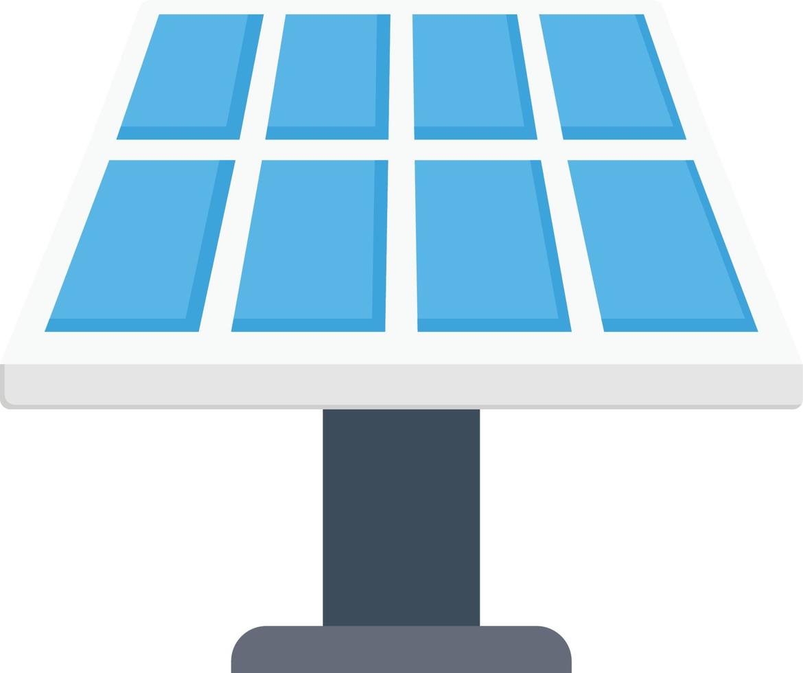 illustration vectorielle de panneau solaire sur fond.symboles de qualité premium.icônes vectorielles pour le concept et la conception graphique. vecteur