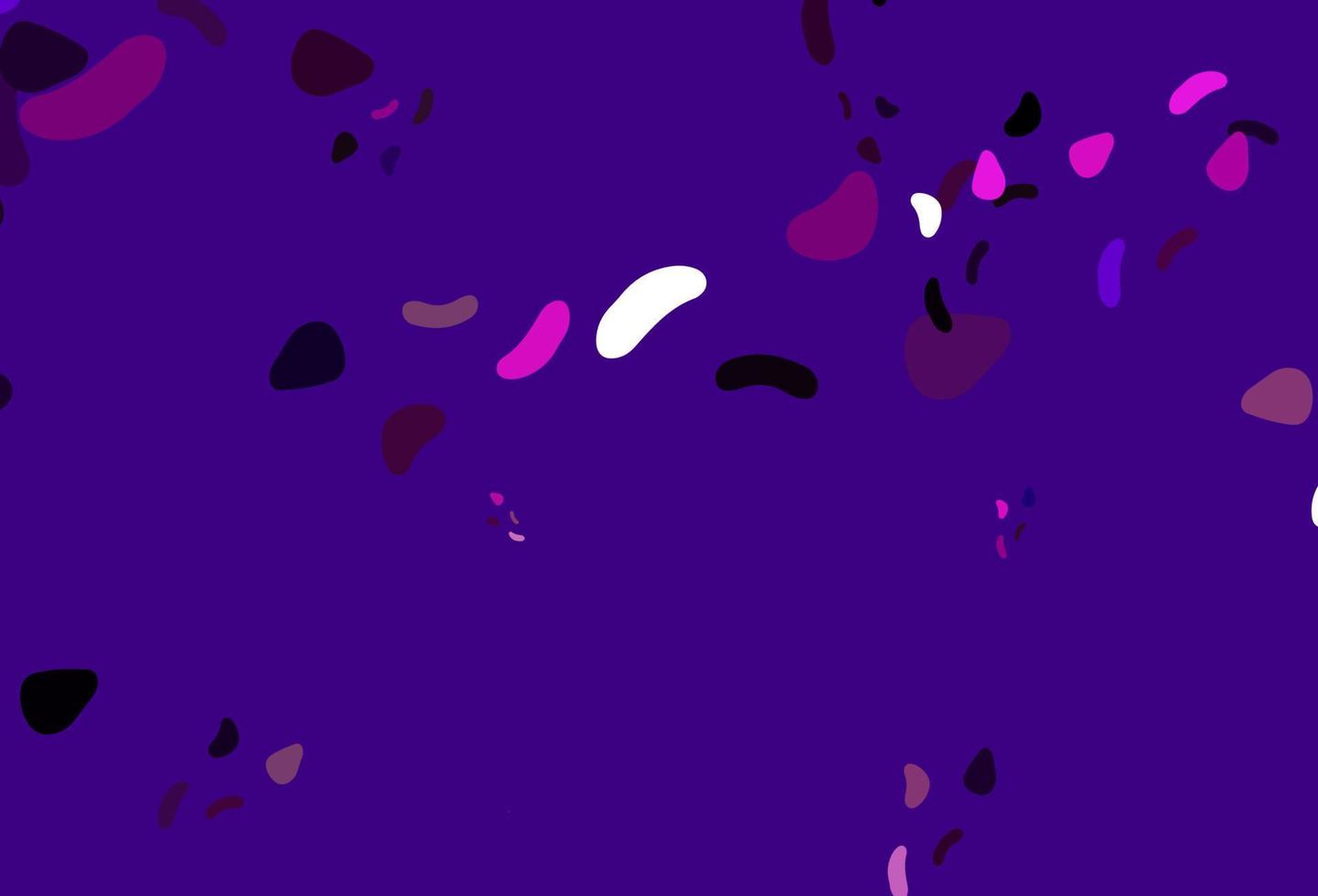 motif vectoriel violet clair avec des formes chaotiques.