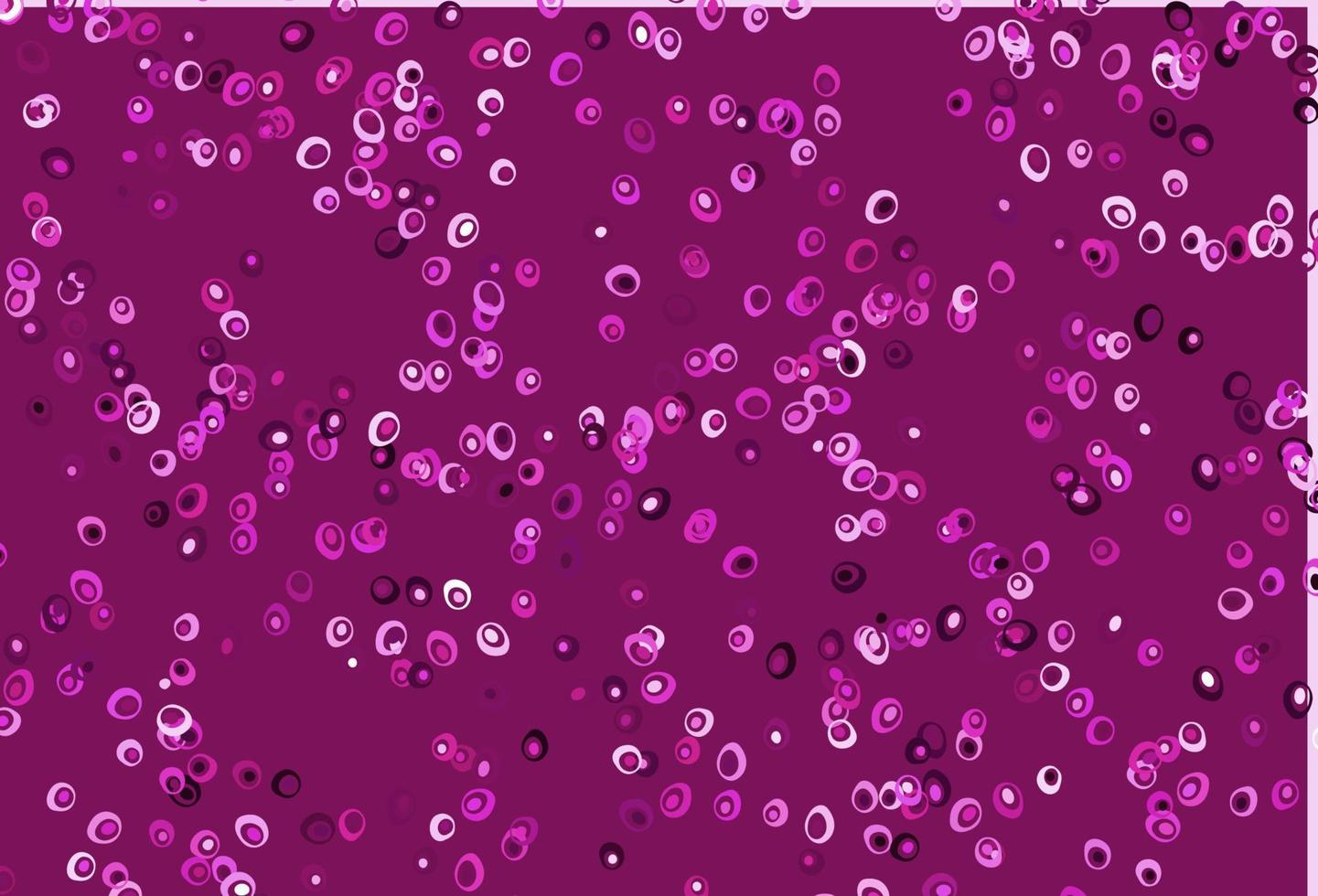 fond de vecteur rose clair avec des bulles.