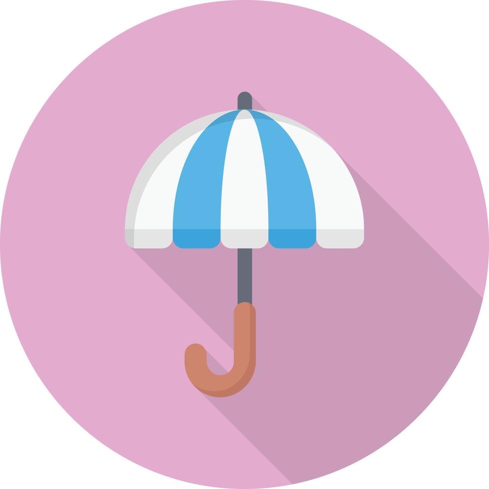 illustration vectorielle parapluie sur fond.symboles de qualité premium.icônes vectorielles pour le concept et la conception graphique. vecteur