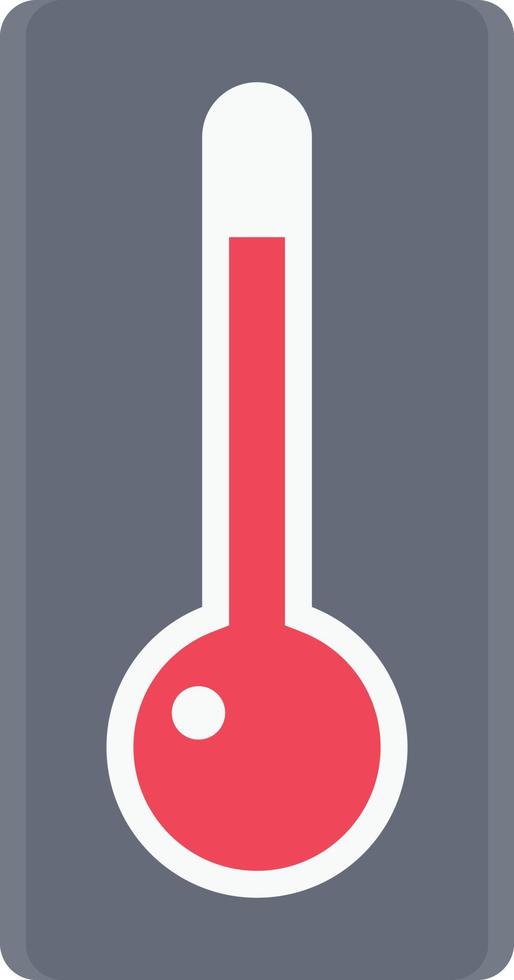 illustration vectorielle de thermomètre sur fond.symboles de qualité premium.icônes vectorielles pour le concept et la conception graphique. vecteur