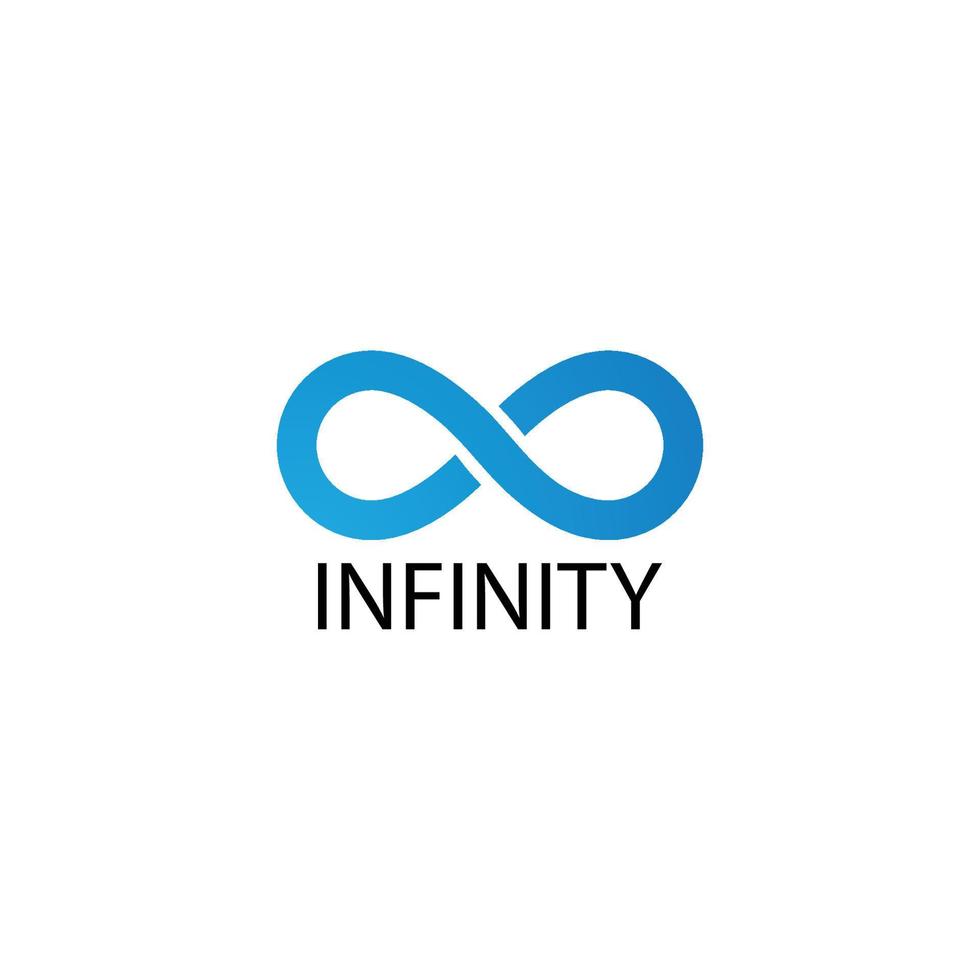 vecteur de logo infini