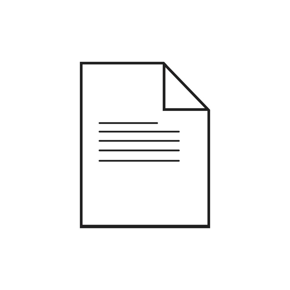 documents icône illustration vectorielle stock design plat vecteur