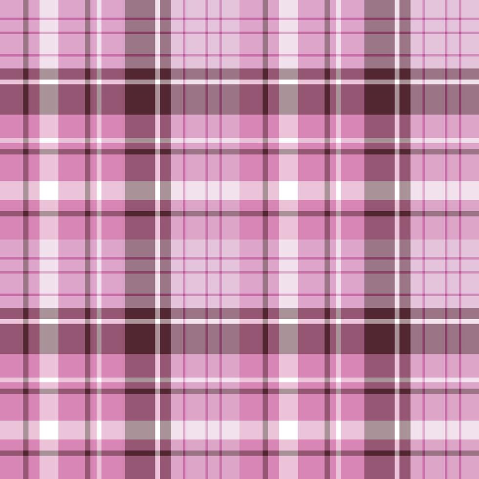 modèle sans couture dans des couleurs roses créatives d'été pour le plaid, le tissu, le textile, les vêtements, la nappe et d'autres choses. image vectorielle. vecteur