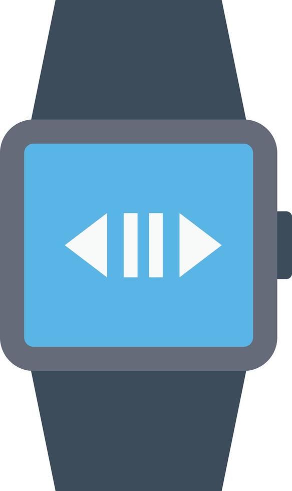 illustration vectorielle smartwatch sur fond.symboles de qualité premium.icônes vectorielles pour le concept et la conception graphique. vecteur