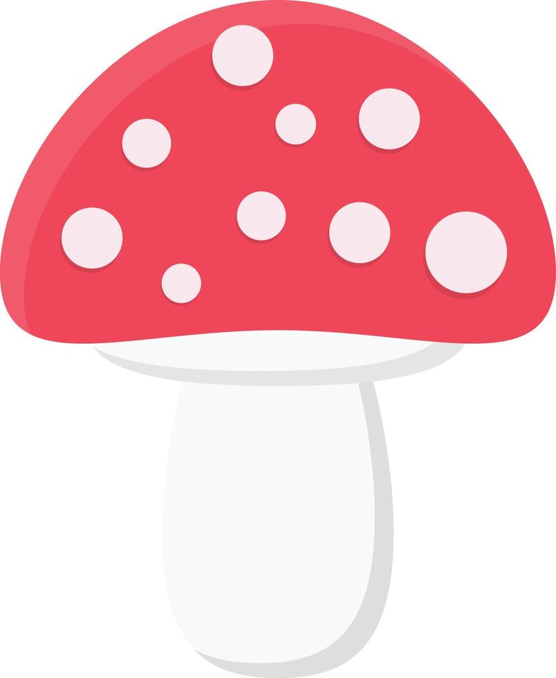 illustration vectorielle de champignon sur fond.symboles de qualité premium.icônes vectorielles pour le concept et la conception graphique. vecteur