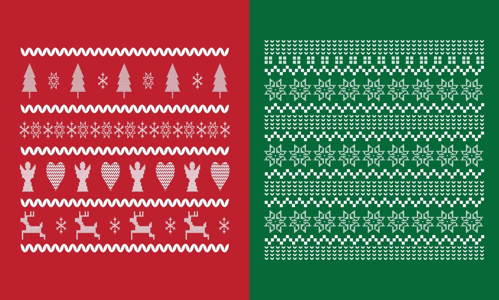 motif de noël pixel festif vecteur