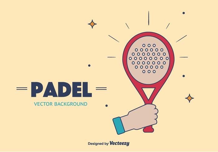 Fond de vecteur Padel