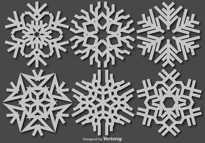 Icône Vector Snowflakes