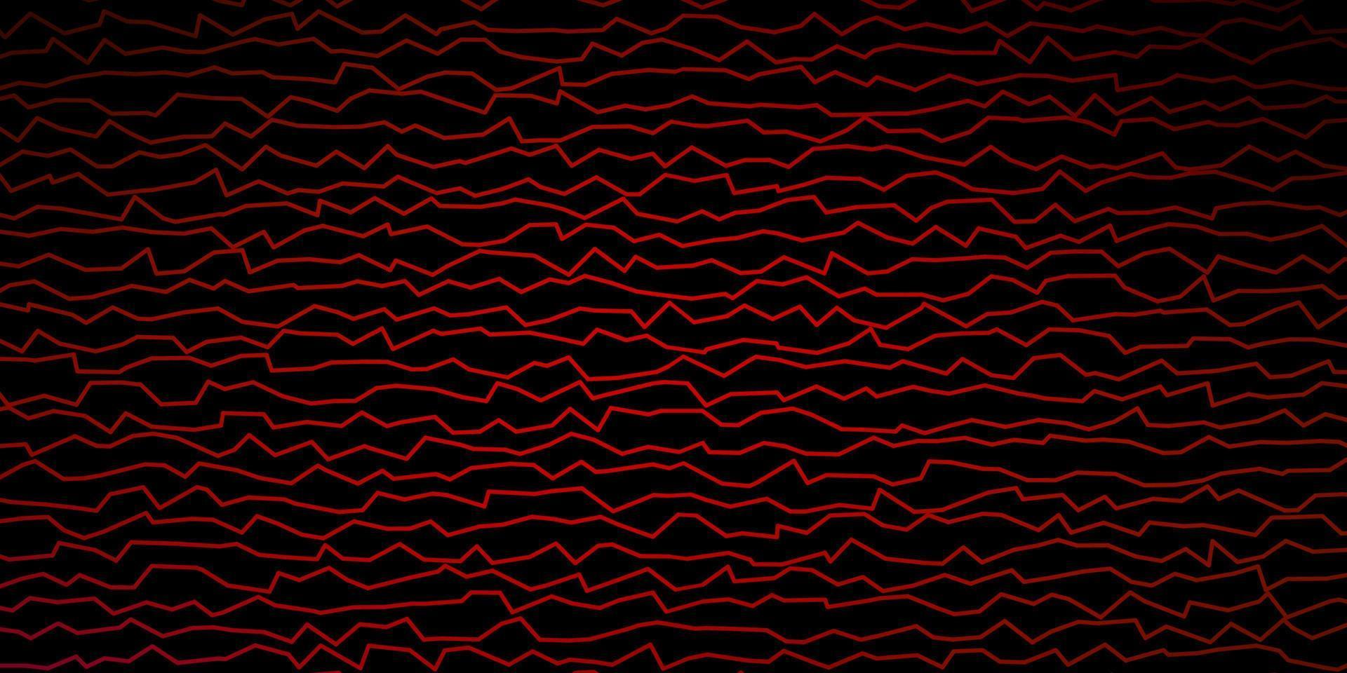 modèle vectoriel rouge foncé avec des lignes.