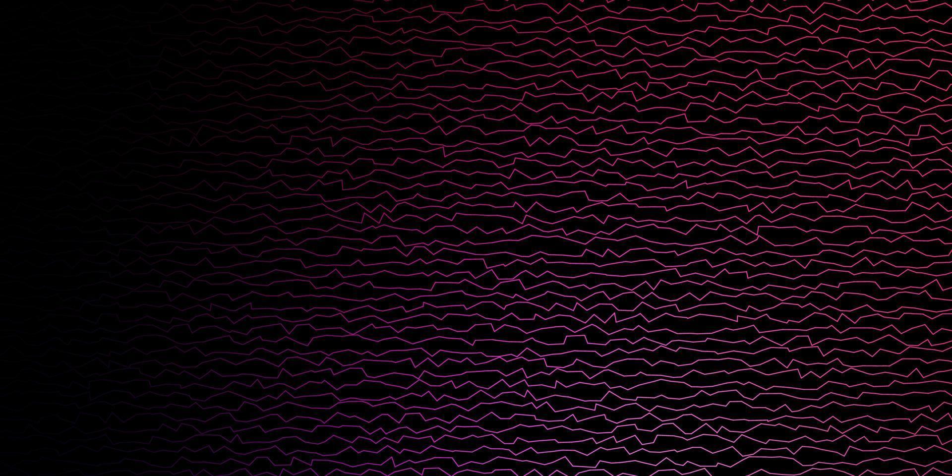 fond de vecteur violet foncé, rose avec des lignes pliées.