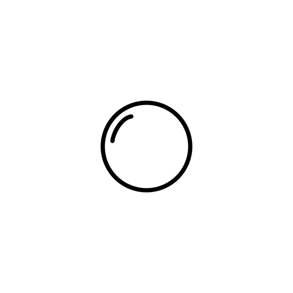 bulle icône simple vecteur illustration parfaite