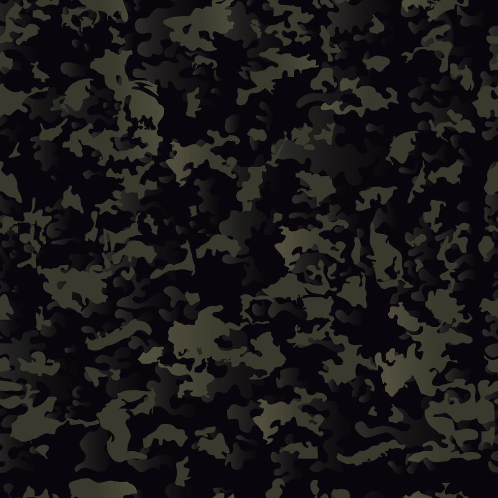 Camouflage de l'armée enveloppe transparente motif sombre vecteur abstrait