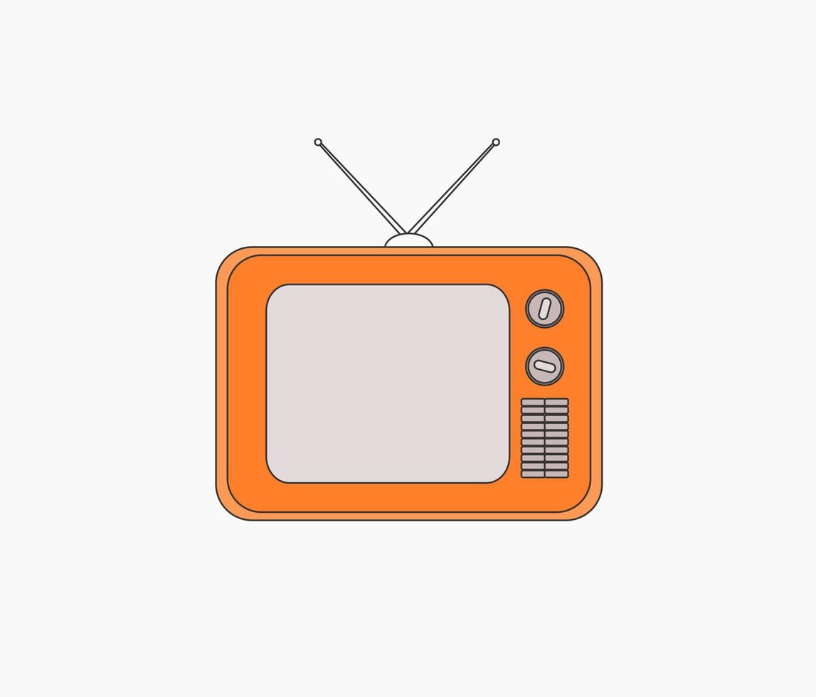 vecteur classique de télévision