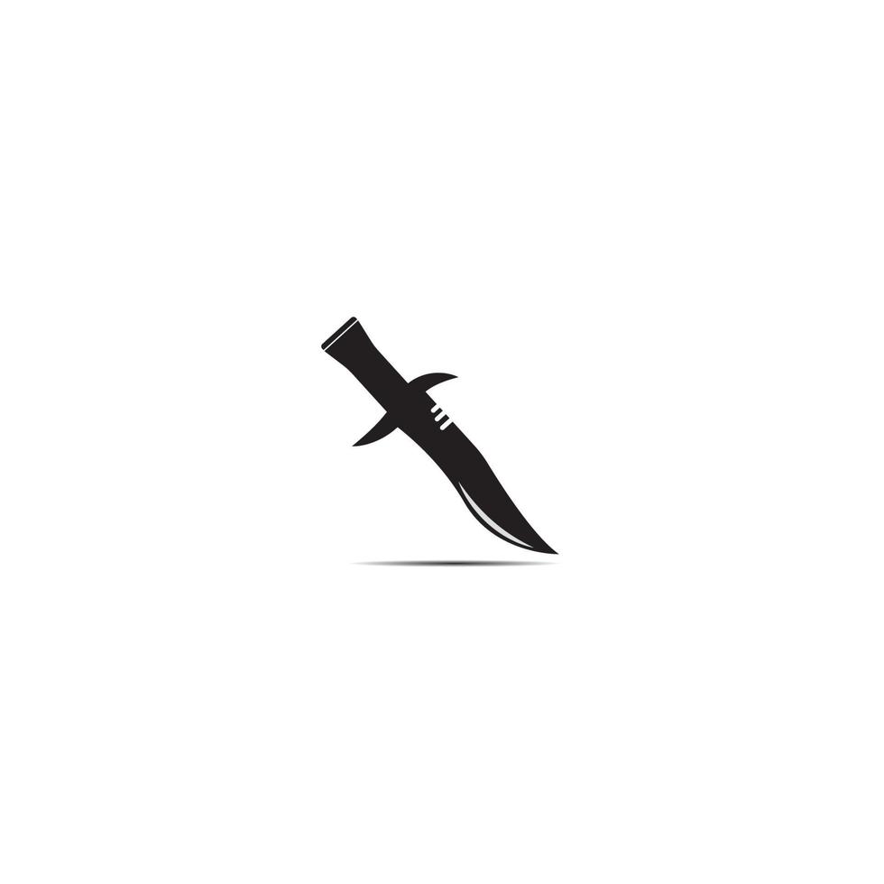 illustration de jeu d'icônes vectorielles de couteaux de cuisine vecteur