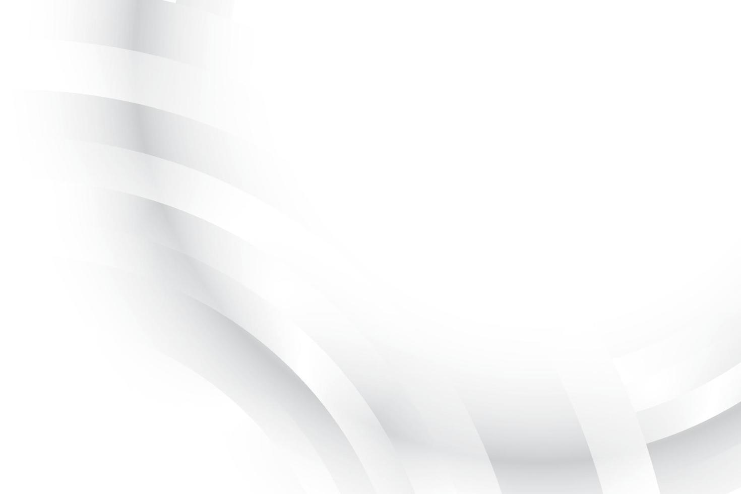 couleur blanche et grise abstraite, arrière-plan design moderne avec forme ronde géométrique. illustration vectorielle. vecteur